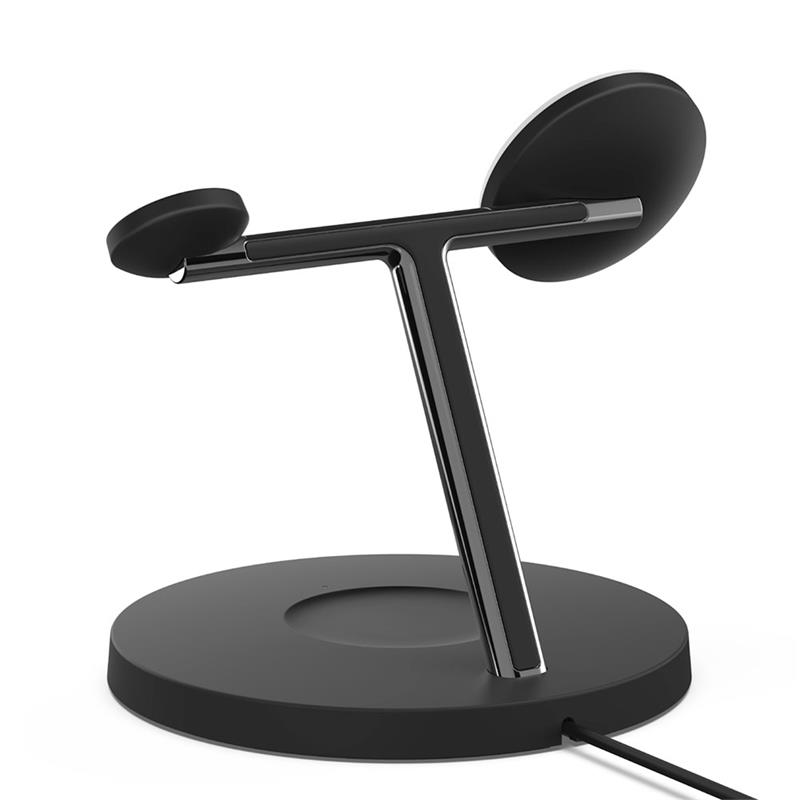 Belkin Boost Charge Pro 3-in-1 Wireless Charger with Magsafe 15W - Black 