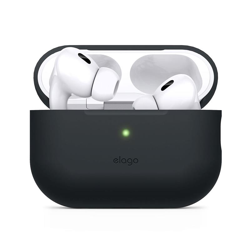 Elago Airpods Pro 2 Silicone Case with Nylon Lanyard - Jean Indigo 