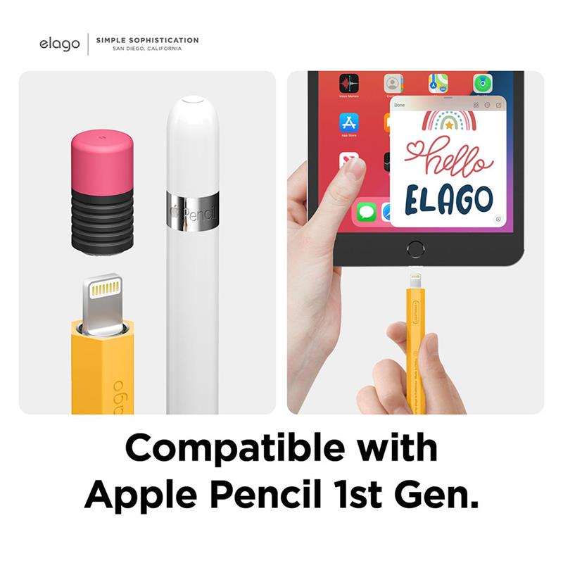 Elago kryt Classic Pencil Case pre Apple Pencil 1st Gen - Lovely Pink 