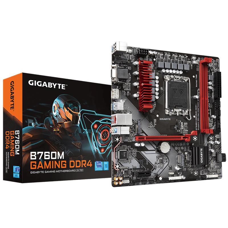 Gigabyte B760M GAMING DDR4, Intel B760, LGA1700, 2xDDR4, mATX 