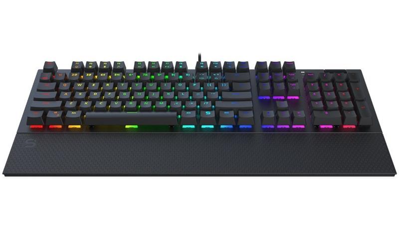 ENDORFY herná klávesnica Omnis Kailh BR RGB / USB / brown switch / drôtová /mechanická/US layout/čierna RGB  