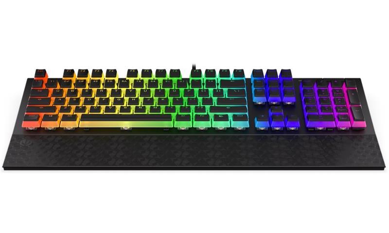 ENDORFY herná klávesnica Omnis Pudd.Kailh BL RGB /USB/ blue switch / drôtová / mechanická / US layout / čierna RGB  