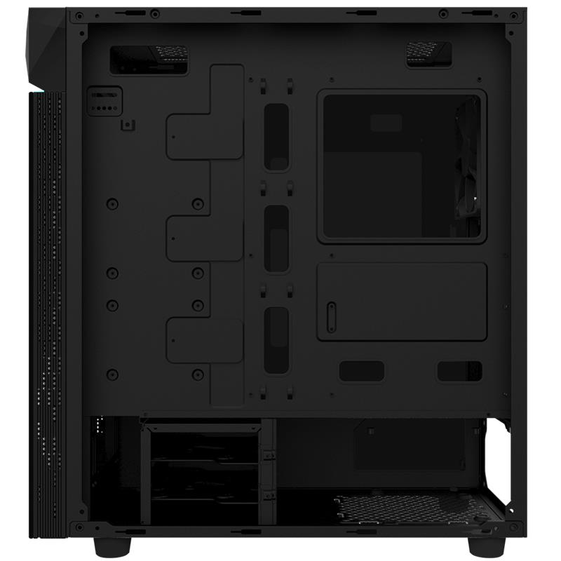 Gigabyte case C200 GLASS, ATX, Mid Tower, black 