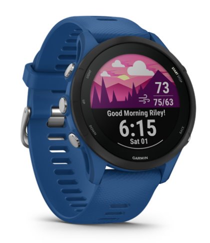 Garmin GPS sportovní hodinky Forerunner® 255, Tidal Blue, EU 