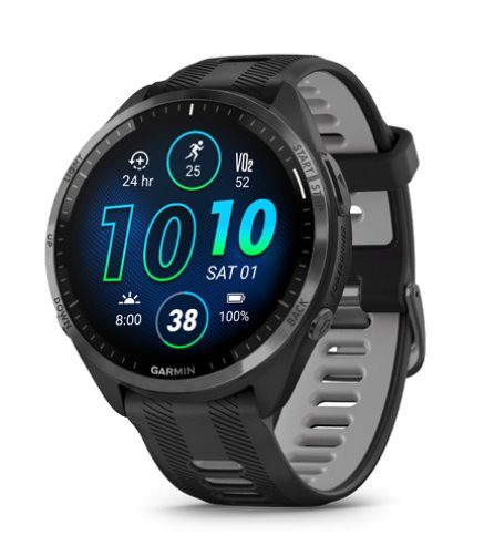 Garmin Forerunner 965, Black/Powder Gray 