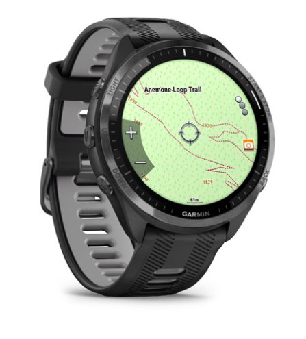 Garmin Forerunner 965, Black/Powder Gray 