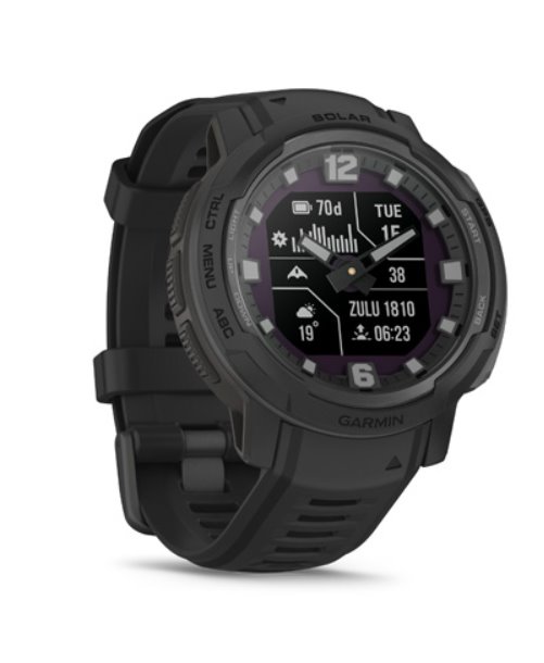 Garmin Instinct Crossover Solar, Tactical Edition, Black 