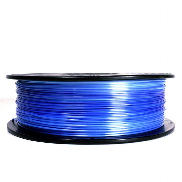 Tlačová struna (filament) GEMBIRD, PLA, 1,75mm, 1kg, silk ice, ladovo modrá/tmavo modrá 