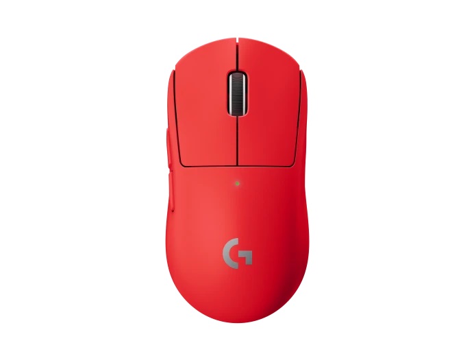 Logitech G PRO X SUPERLIGHT - bezdrôtová herná myš - červená 