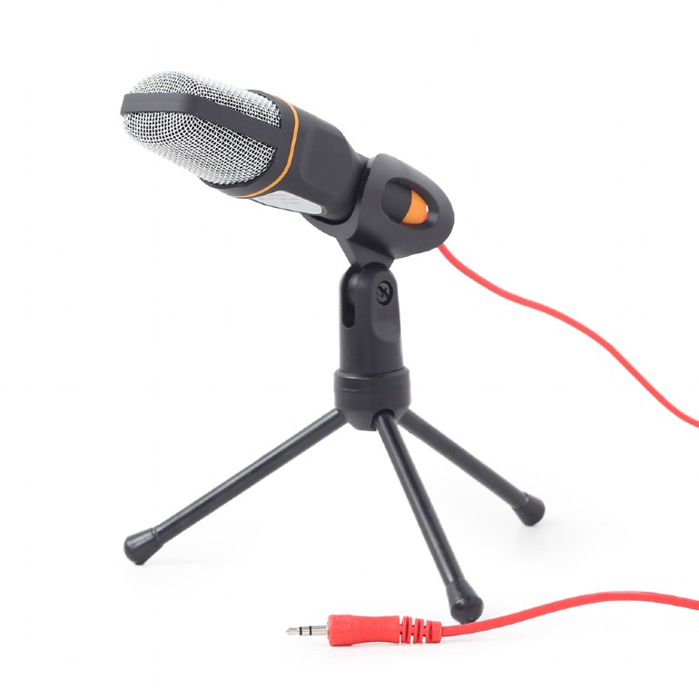 Mikrofon na stôl GEMBIRD MIC-D-03, HQ, čierny 