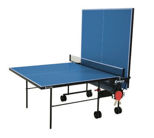 Stôl na stolný tenis Sponeta S1-13e - vonkajší, farba modrá 