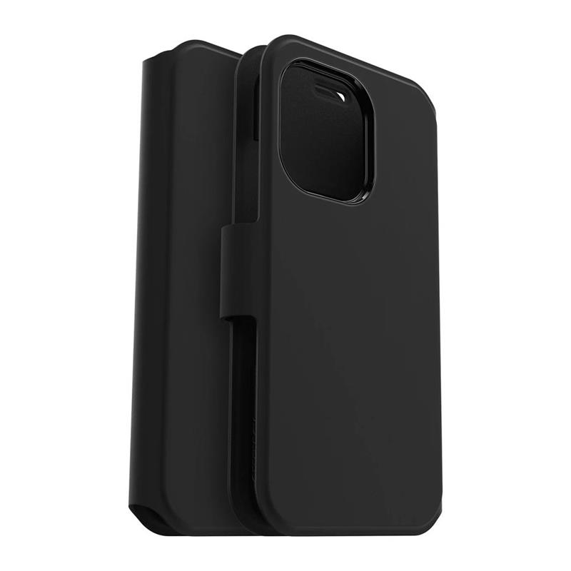 OtterBox puzdro Strada Via Wallet Case pre iPhone 14 Pro Max - Black Night 