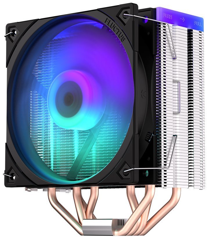 ENDORFY chladič CPU Fera 5 aRGB / ultratichý/ 120mm fan/ 4 heatpipes / PWM/ pre Intel a AMD  