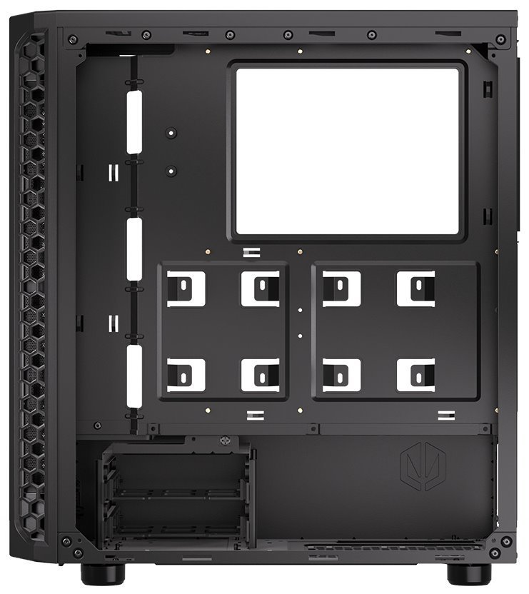 ENDORFY case Signum 300 solid / 2xUSB 3.0 / 1x120mm fan / mesh panel / čierna 