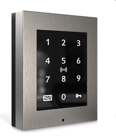 2N® Access Unit 2.0 Touch keypad & RFID - 125kHz, secured 13.56MHz, NFC 