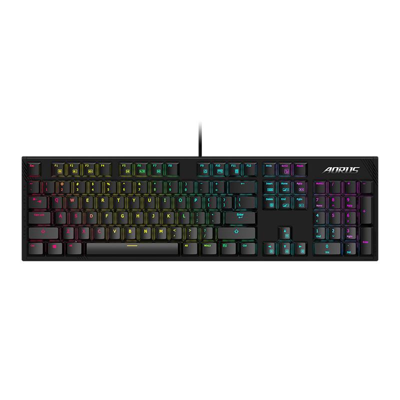 Gigabyte AORUS K1 Mechanical keyboard, RGB, US 