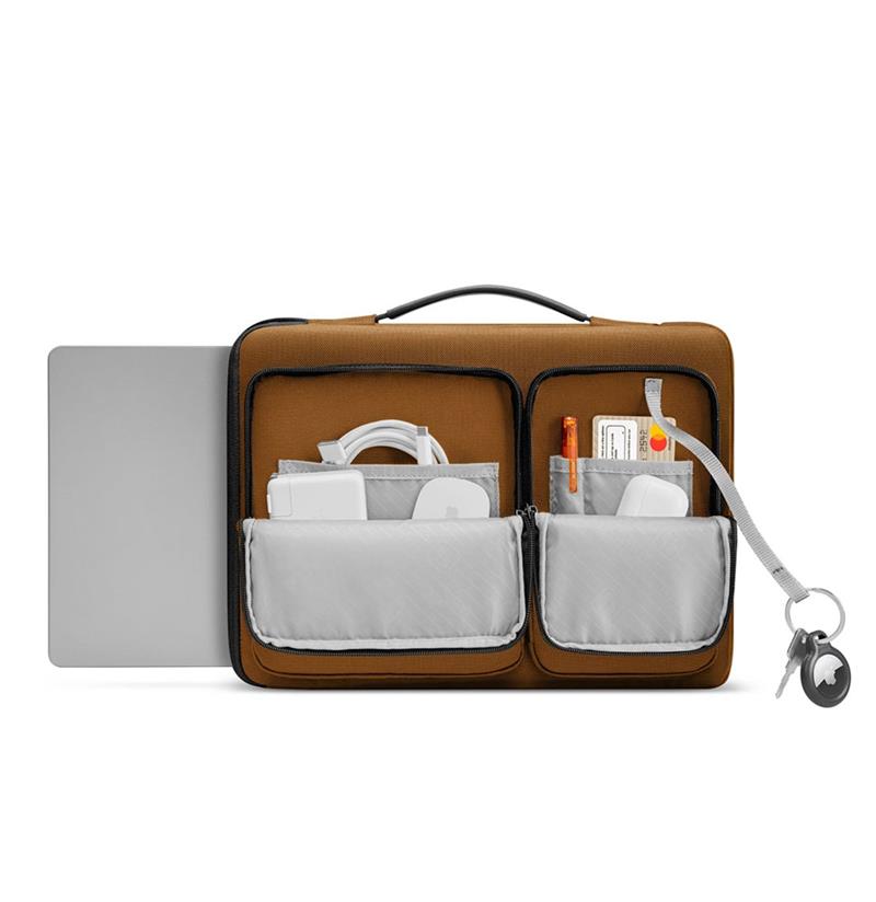 TomToc taška Versatile A42 pre Macbook Air 13" M1 M2 M3 - Brown 
