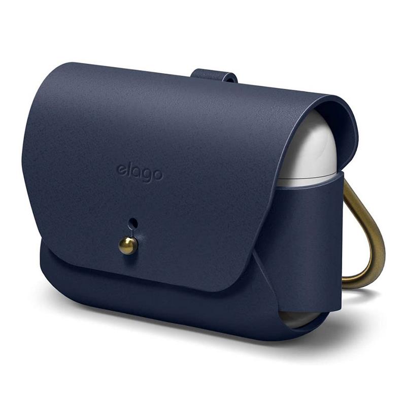 Elago Airpods Pro/Pro 2 Leather Case - Jean Indigo 