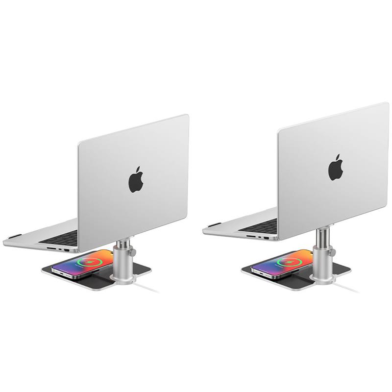 TwelveSouth stojan HiRise Pro pre MacBook - Silver 