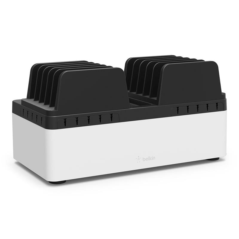 Belkin Store and Charge Go with Fixed Dividers - Black/White 