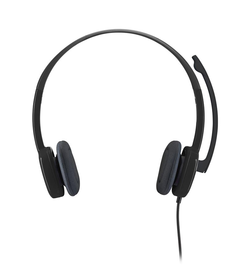 Logitech H151 - stereo headset, 3,5 mm jack 