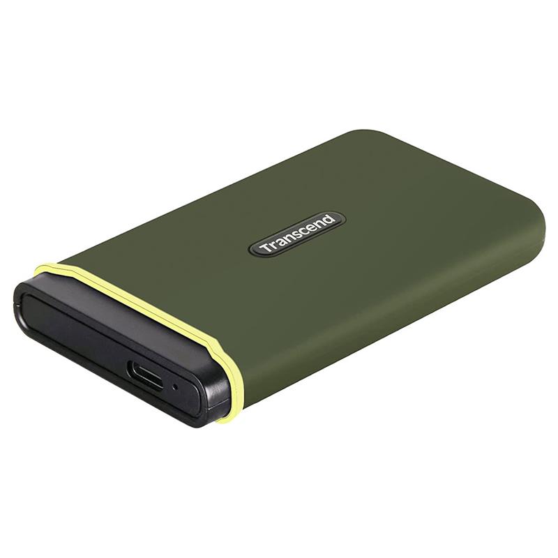 Transcend SSD 500GB ESD380C USB 3.2 Gen 2x2 - Military Green 