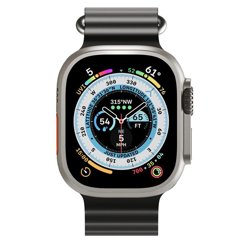 Next One remienok H20 Band pre Apple Watch 44/45/49mm - Black 