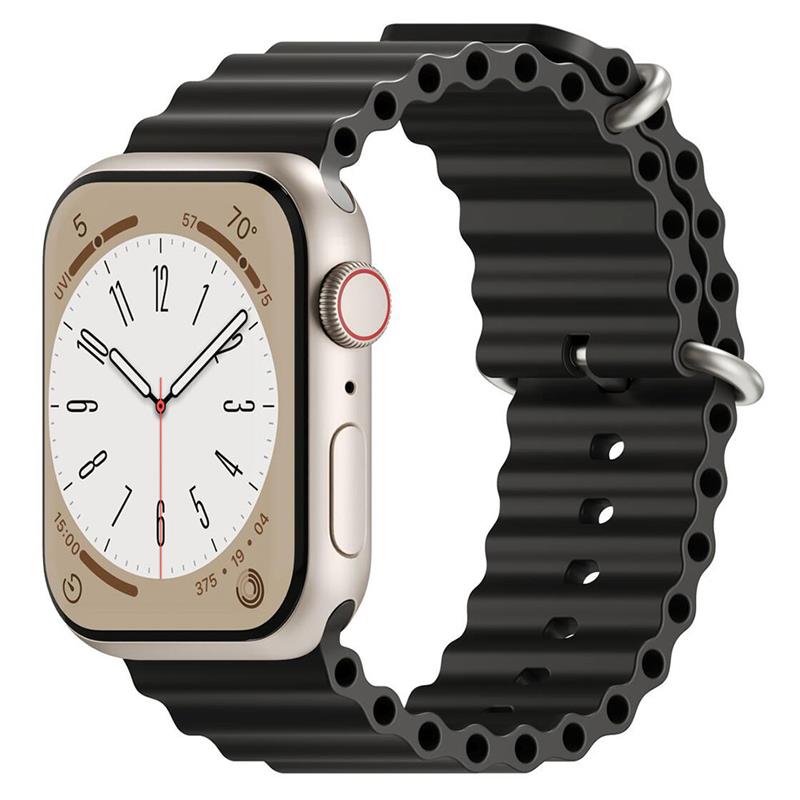 Next One remienok H20 Band pre Apple Watch 44/45/49mm - Black 