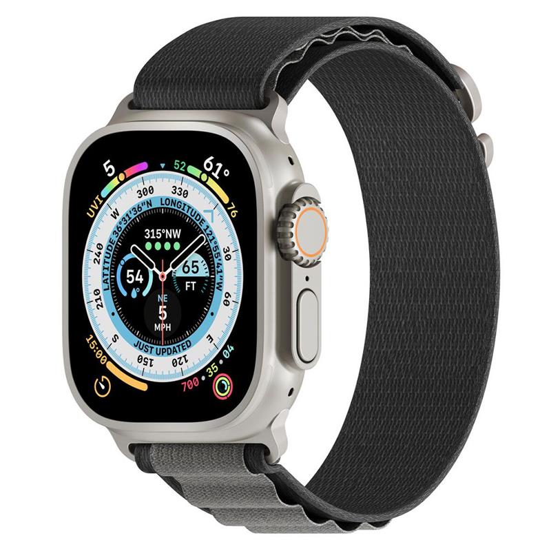 Next One remienok Adventure Loop pre Apple Watch 44/45/49mm - Gray 