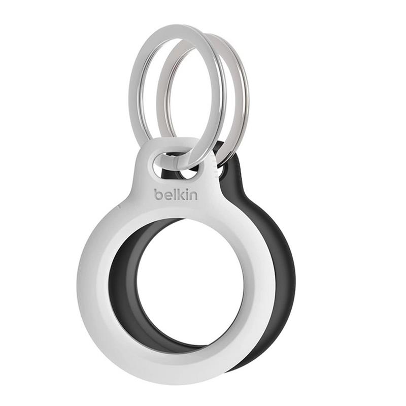 Belkin puzdro Secure Holder with Key Ring pre AirTag 2-pack - Black/White 