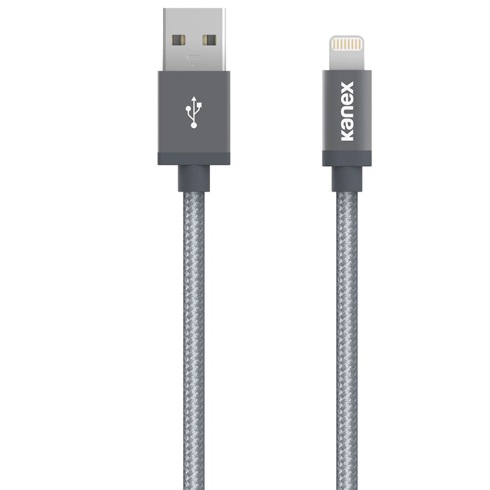 Kanex kábel Premium DuraBraid Lightning to USB 2m - Space Grey