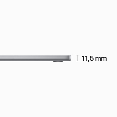 MacBook Air 15" Apple M2 8C CPU 10C GPU 8GB 256GB Kozmický sivý SK 