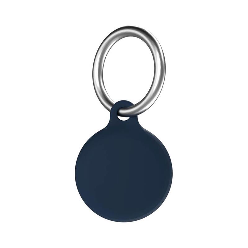 Next One puzdro Secure Silicone Key Clip pre Apple AirTag - Marine Blue 