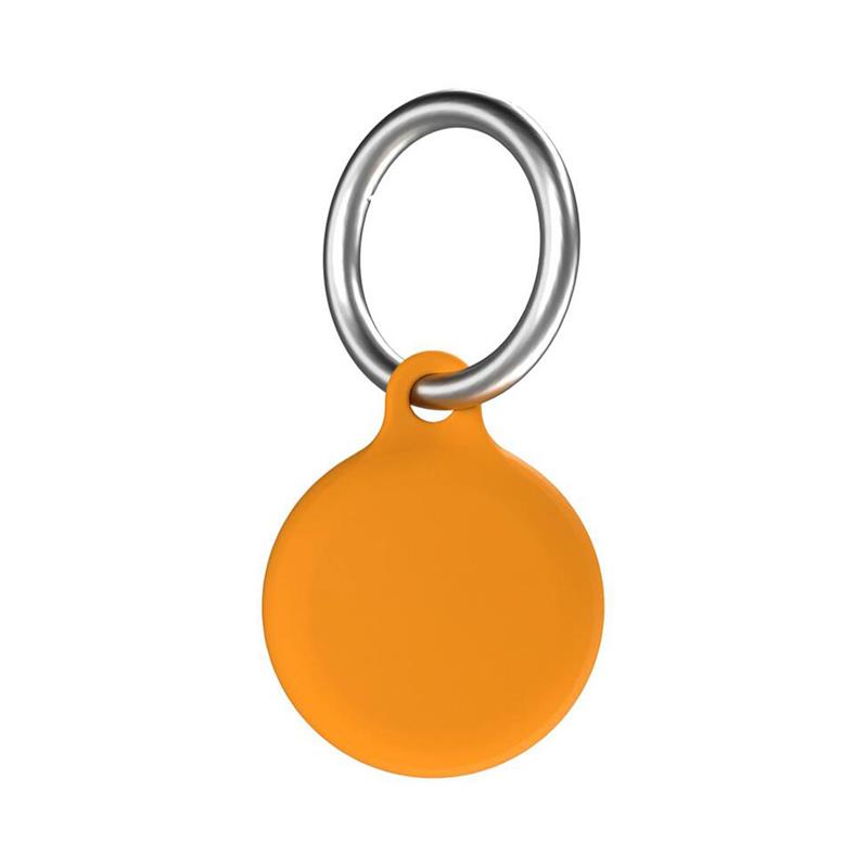 Next One puzdro Secure Silicone Key Clip pre Apple AirTag - Orange 