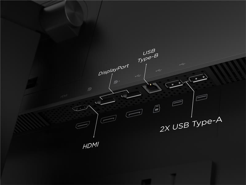 Lenovo ThinkVision P24q-20 23.8" 2560x1440 IPS 300nits 16:9 1000:1 4ms DP/HDMI/USB Pivot  