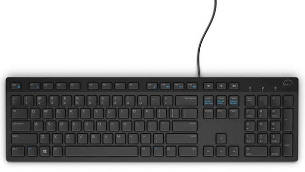 DELL KB813, SmartCard, USB klávesnica, SK layout, Black 