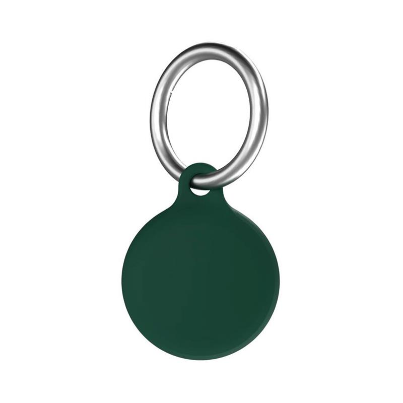 Next One puzdro Secure Silicone Key Clip pre Apple AirTag - Leaf Green 