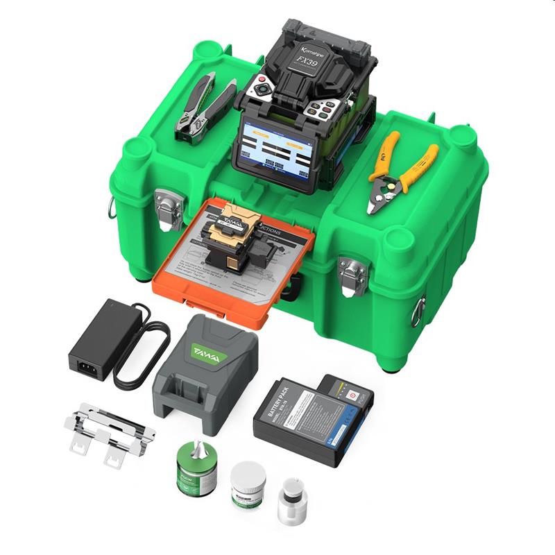!!!Akce!!! KOMSHINE FX39 Profesionální 3D optická svářečka + Power Meter/Fault locator KPV-53 
