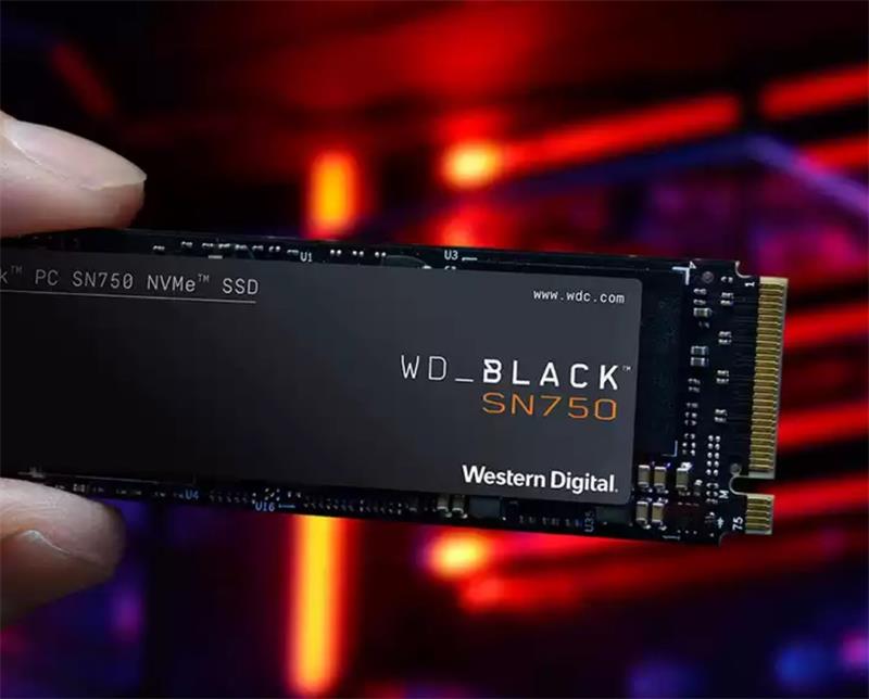 WD Black SN750 SSD 250GB M.2 NVMe Gen3 3100/1600 MBps 