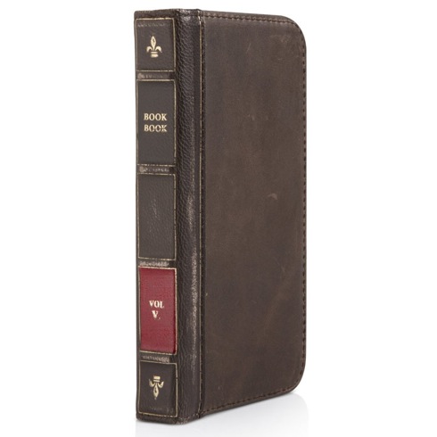 TwelveSouth puzdro BookBook pre iPhone SE - Vintage Brown