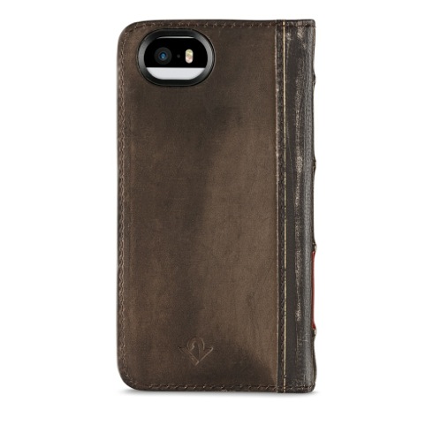 TwelveSouth puzdro BookBook pre iPhone SE - Vintage Brown 