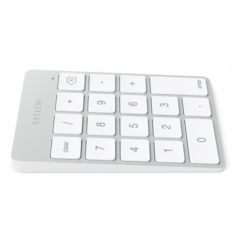 Satechi numerická klávesnica Slim Wireless - Silver Aluminium 