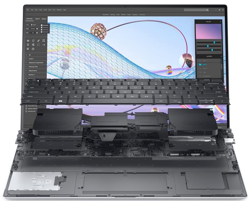 DELL Precision 5480 14" FHD+/ i7-13800H/ 16GB/ 512GB SSD/ A1000/ 4 cell/ W11Pro/ 3Y PS/ Šedý  