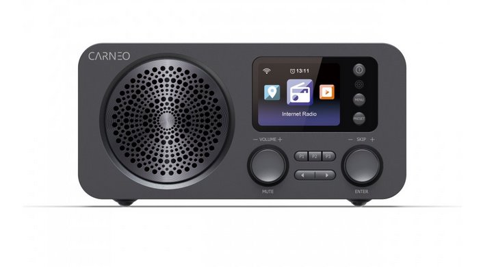 CARNEO IR700, Internetové rádio, DAB+, FM, BT, čierny 