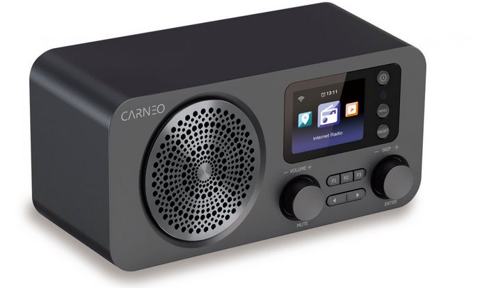 CARNEO IR700, Internetové rádio, DAB+, FM, BT, čierny 