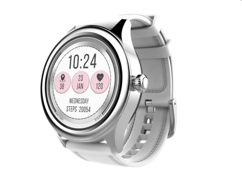 CARNEO Smart hodinky Prime GTR dámsky strieborný 
