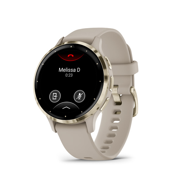 Garmin VENU 3S, French Gray/Soft Gold 