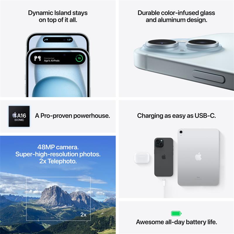 iPhone 15 Plus 256 GB žltá 