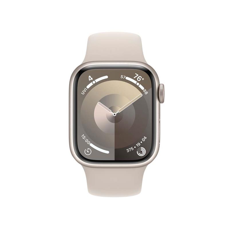 Apple Watch Series 9 GPS 41mm Starlight Aluminium Case with Starlight Sport Band - S/M *Poškodený obal*
