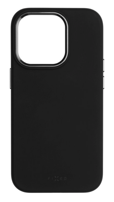 FIXED kryt MagFlow s podporou MagSafe pre Apple iPhone 15, černý 